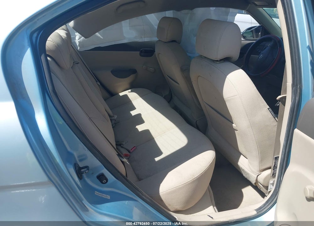 2007 HYUNDAI ACCENT GLS VIN: KMHCN46C37U113625
