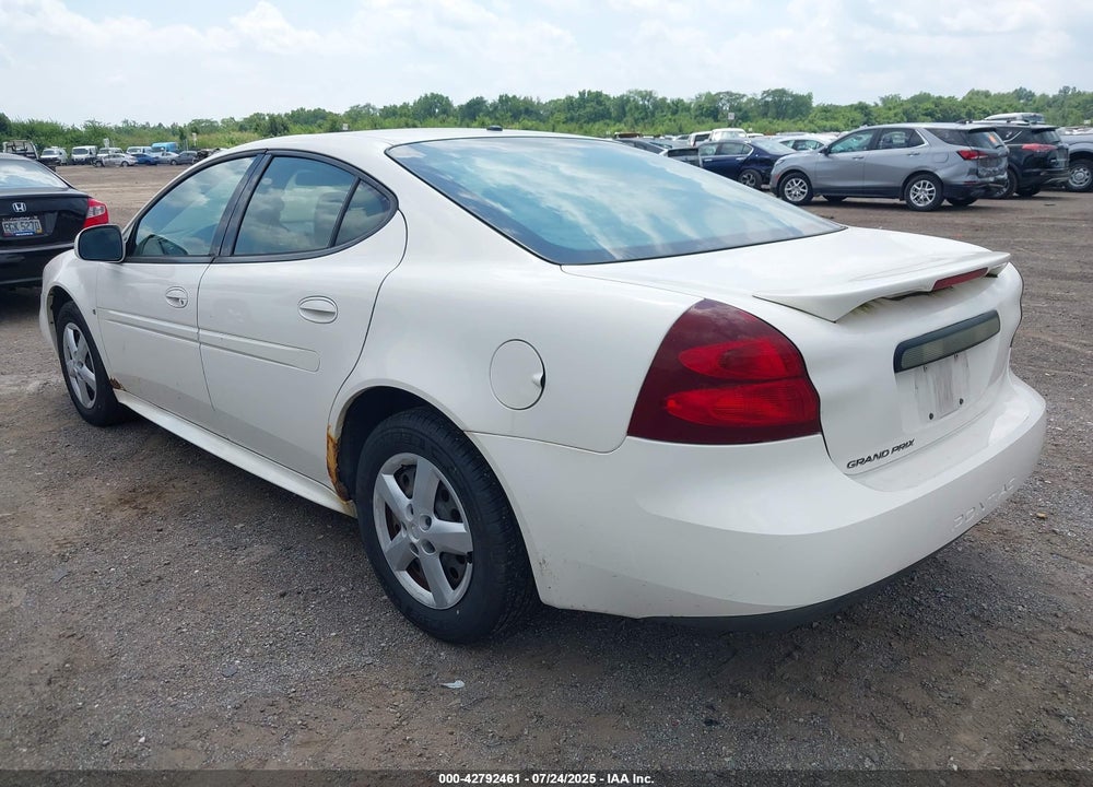 2007 PONTIAC GRAND PRIX VIN: 2G2WP552971211231