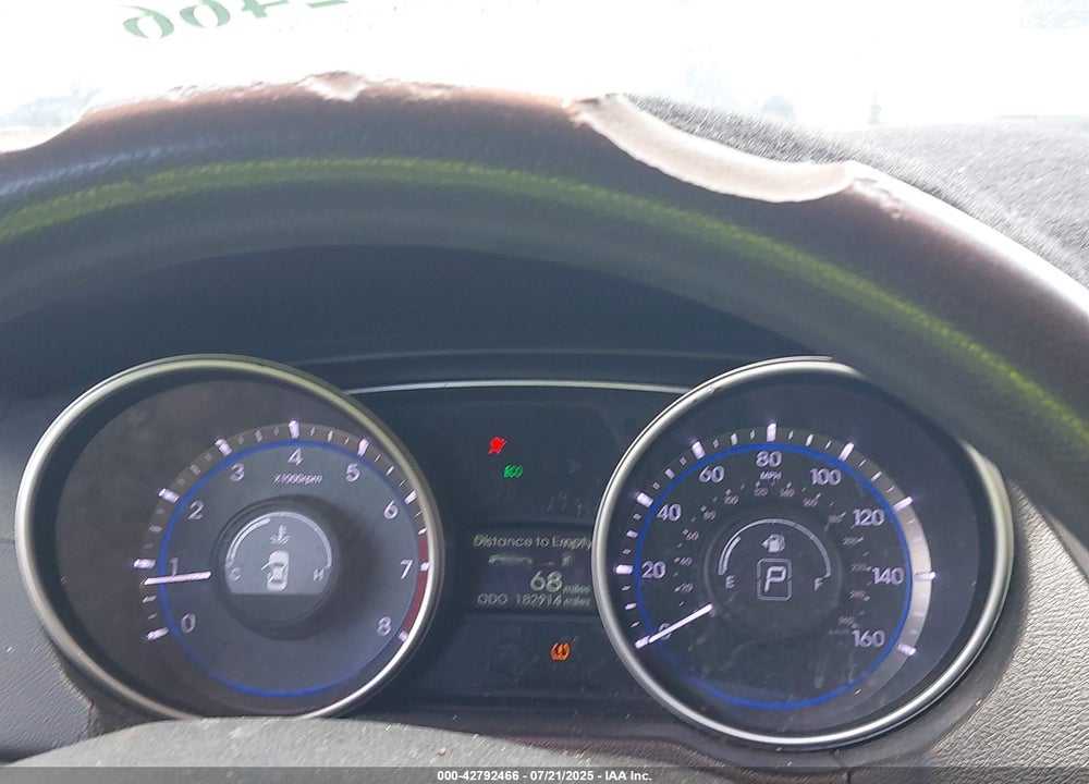 2013 HYUNDAI SONATA VIN: 5NPEB4AC8DH517569