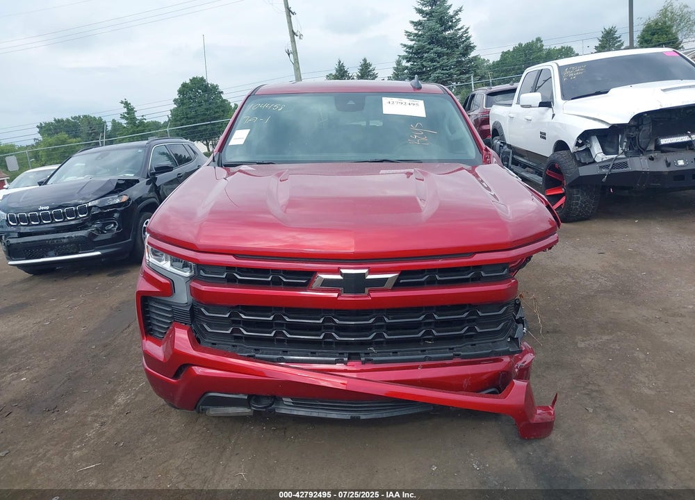 2025 CHEVROLET SILVERADO 1500 4WD SHORT BED RST VIN: 1GCUKEED2SZ104458