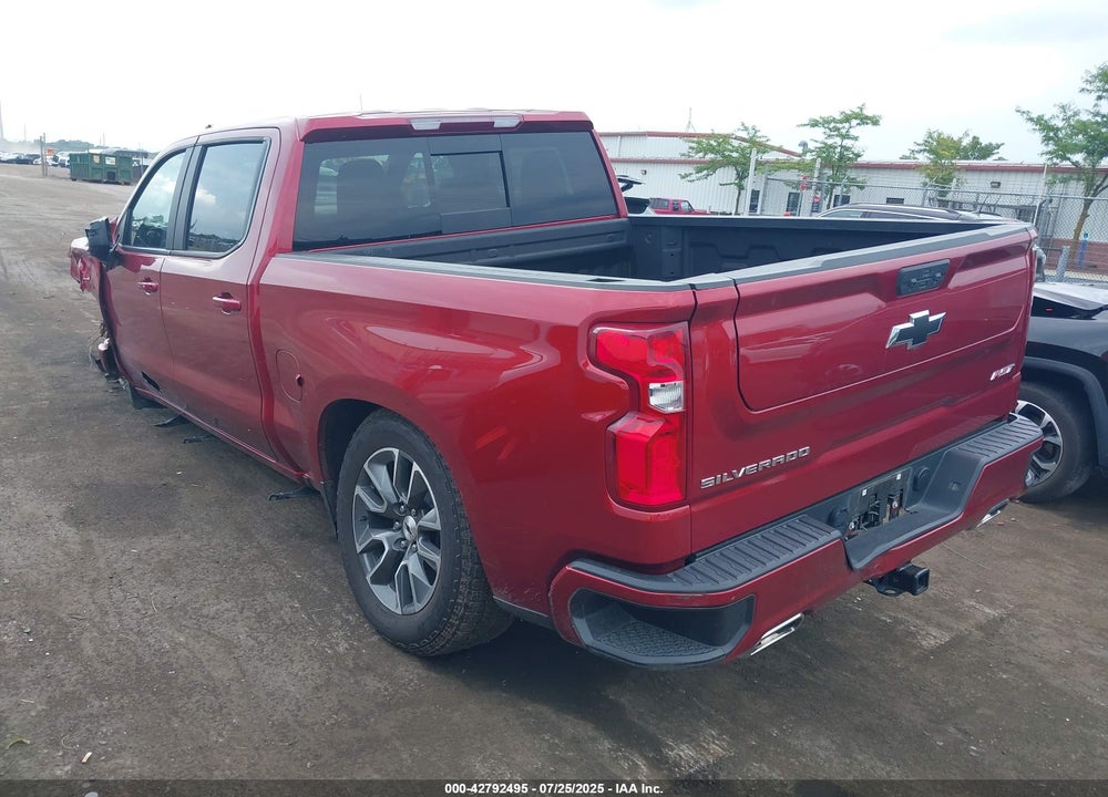 2025 CHEVROLET SILVERADO 1500 4WD SHORT BED RST VIN: 1GCUKEED2SZ104458