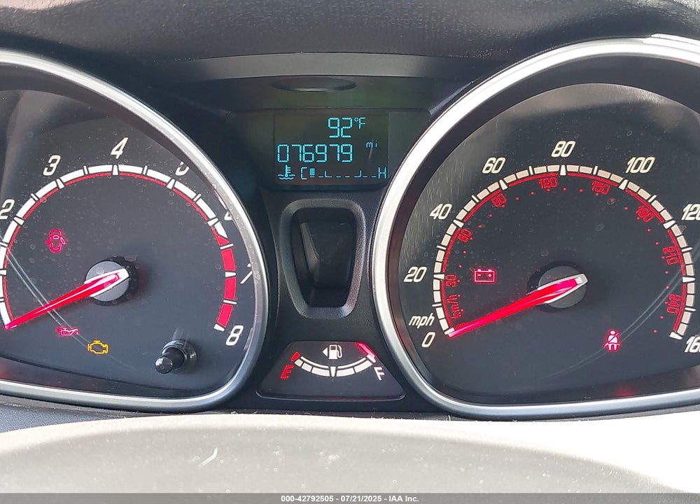 2016 FORD FIESTA VIN: 3FADP4GX5GM189006