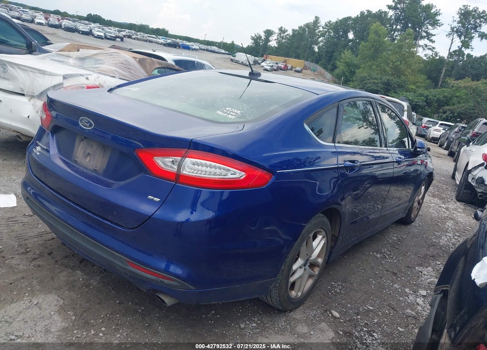 2016 FORD FUSION VIN: 3FA6P0H73GR238688