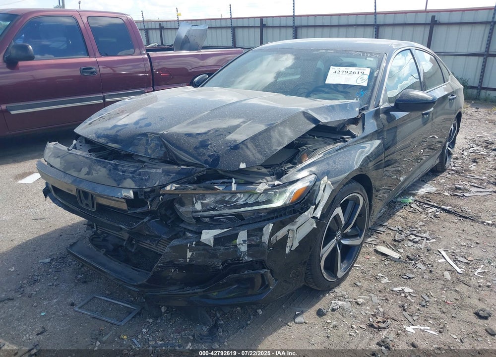 2021 HONDA ACCORD VIN: 1HGCV1F31MA004680