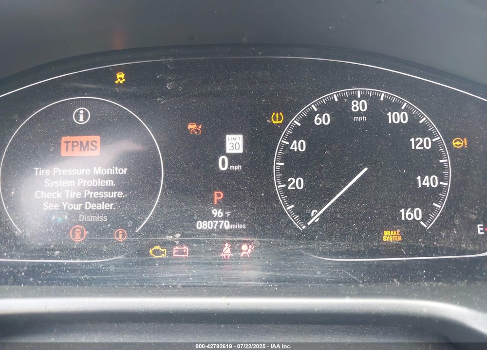 2021 HONDA ACCORD VIN: 1HGCV1F31MA004680