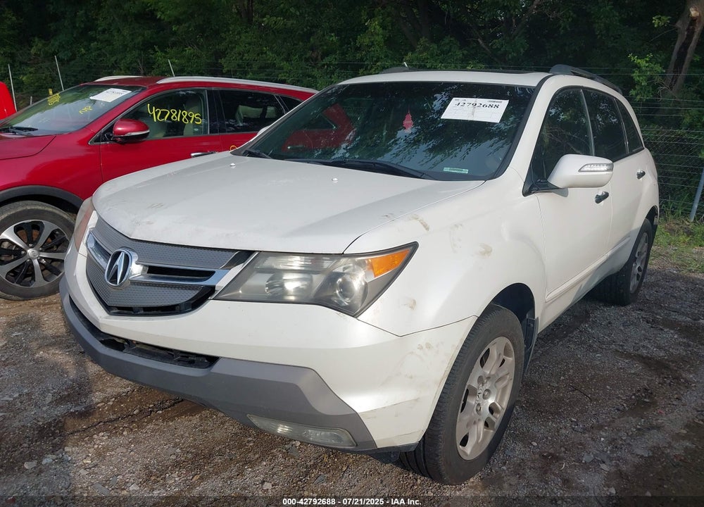 2007 ACURA MDX TECHNOLOGY PACKAGE VIN: 2HNYD28457H524271