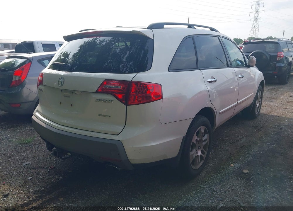 2007 ACURA MDX TECHNOLOGY PACKAGE VIN: 2HNYD28457H524271