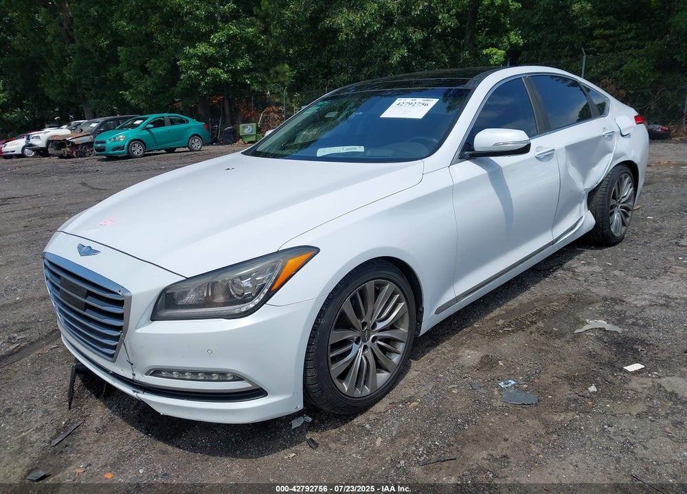 2015 HYUNDAI GENESIS VIN: KMHGN4JF1FU015890
