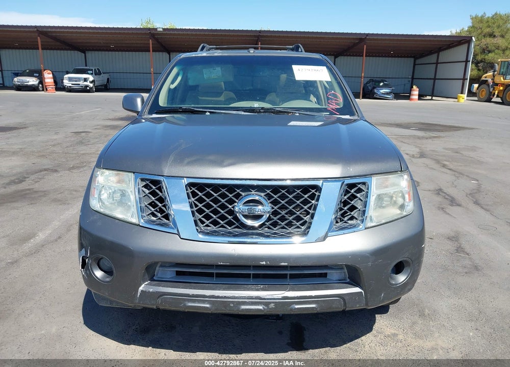 2008 NISSAN PATHFINDER SE VIN: 5N1AR18U08C661055