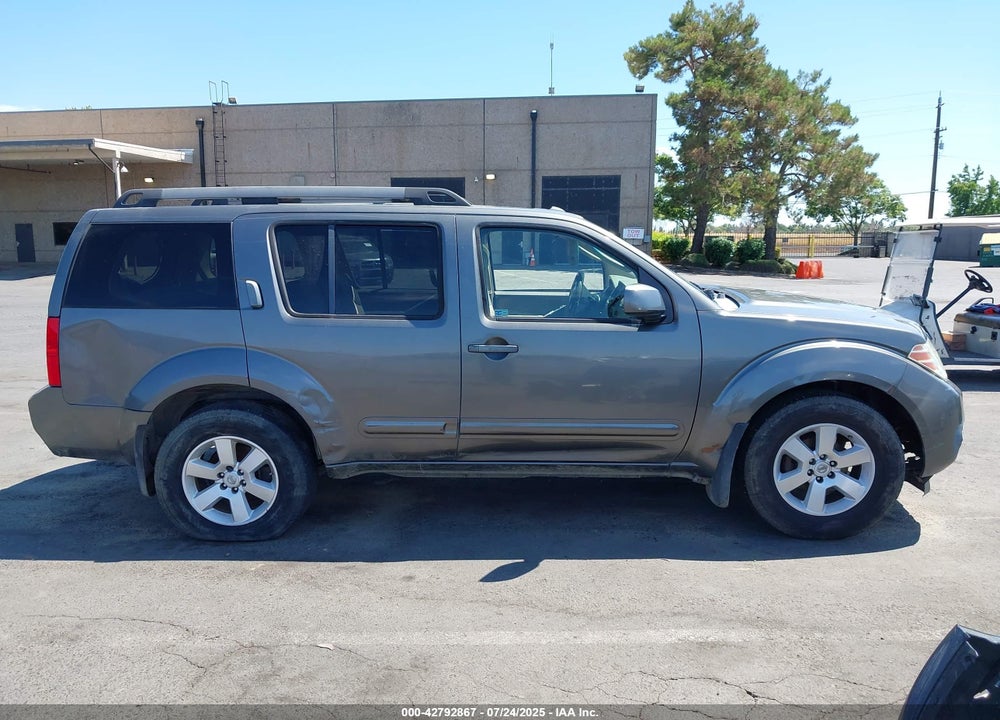 2008 NISSAN PATHFINDER SE VIN: 5N1AR18U08C661055