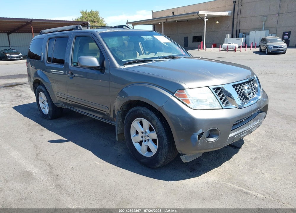 2008 NISSAN PATHFINDER SE VIN: 5N1AR18U08C661055