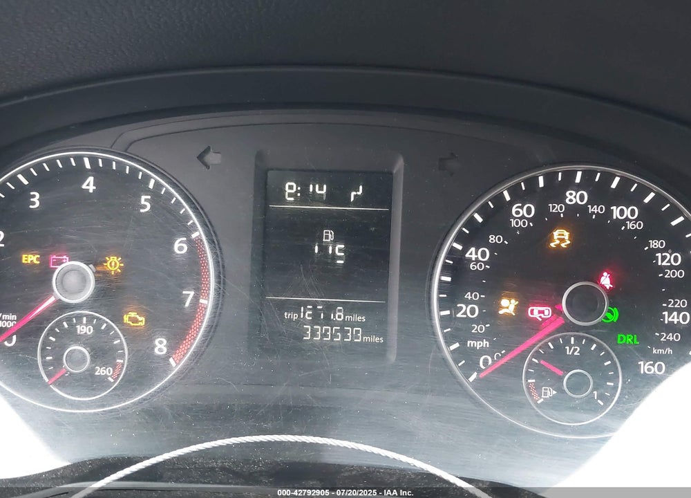 2015 VOLKSWAGEN PASSAT VIN: 1VWAT7A34FC072501