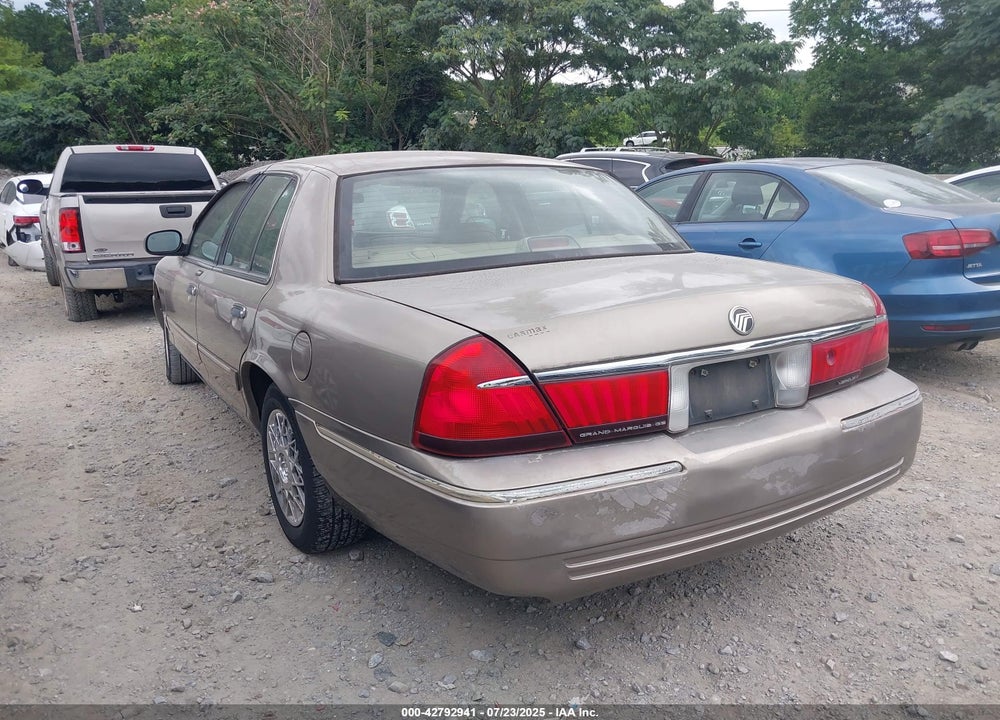2002 MERCURY GRAND MARQUIS VIN: 2MEFM74W62X642845