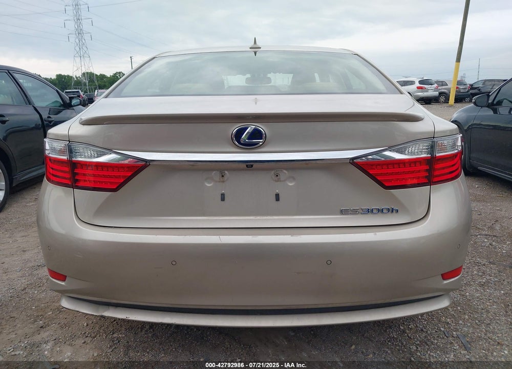 2013 LEXUS ES 300H VIN: JTHBW1GG9D2017842