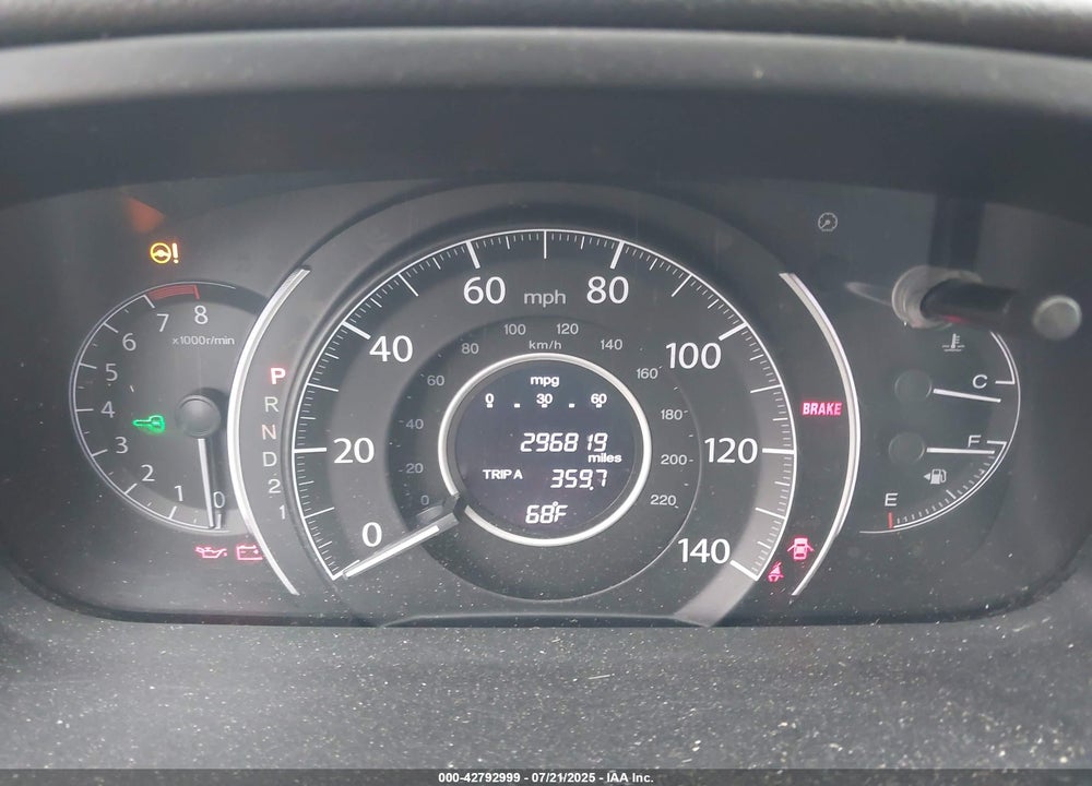 2012 HONDA CR-V VIN: 2HKRM3H31CH500168