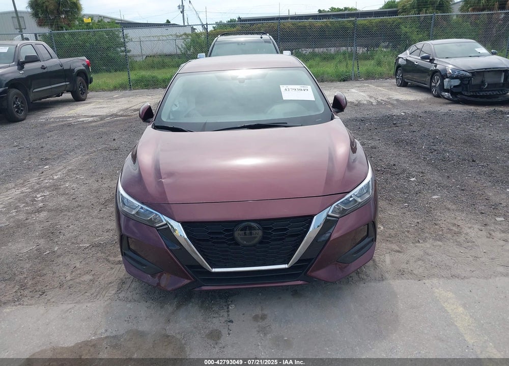 2022 NISSAN SENTRA VIN: 3N1AB8CV1NY255714