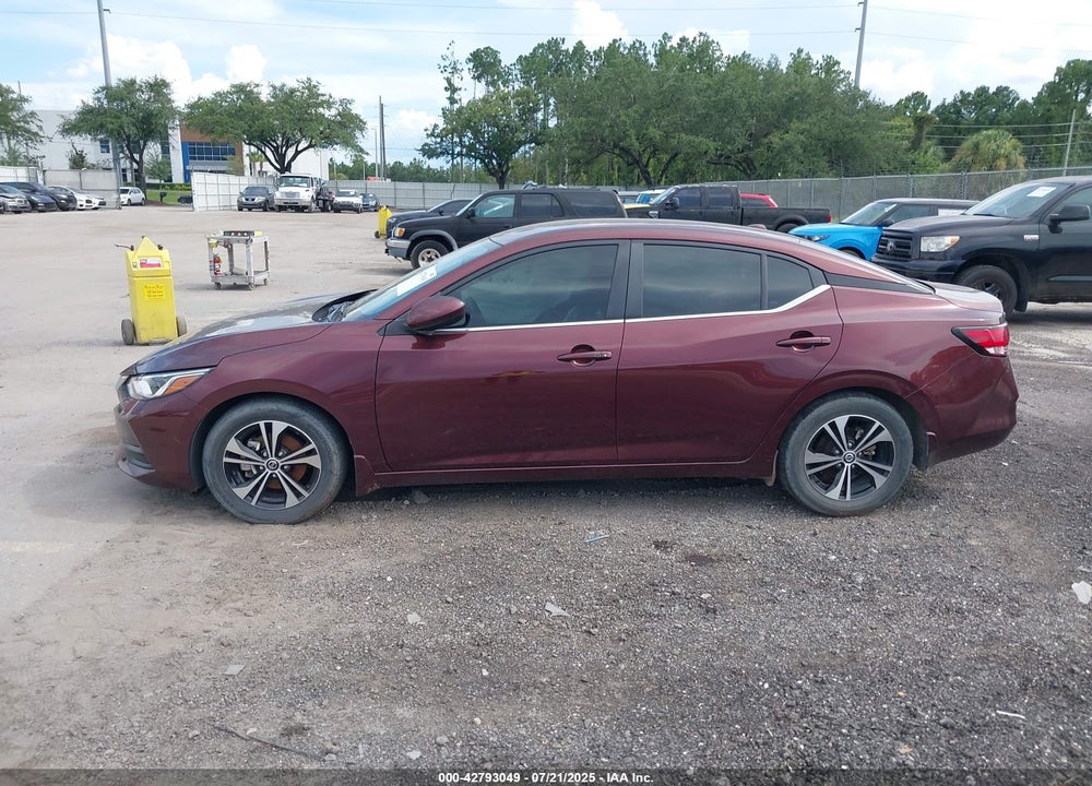 2022 NISSAN SENTRA VIN: 3N1AB8CV1NY255714