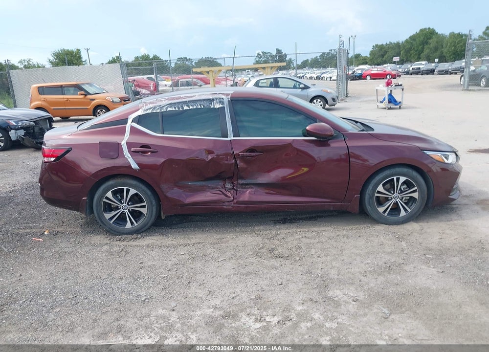 2022 NISSAN SENTRA VIN: 3N1AB8CV1NY255714