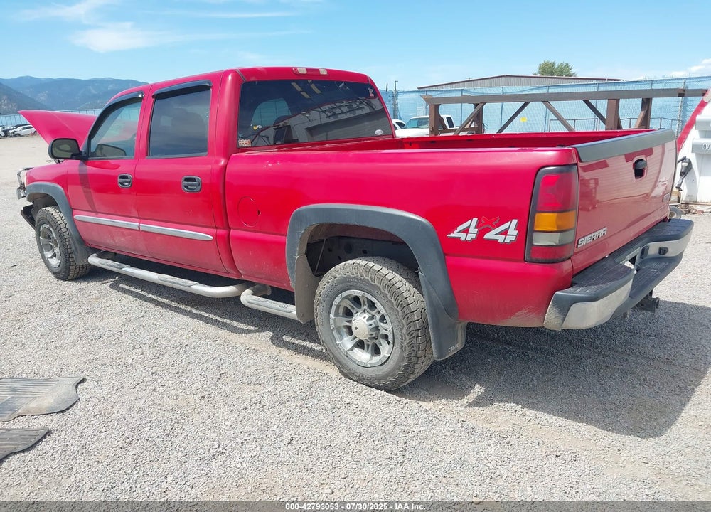2005 GMC SIERRA 1500HD SLE VIN: 1GTGK13U55F932969