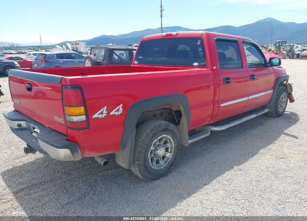 2005 GMC SIERRA 1500HD SLE VIN: 1GTGK13U55F932969