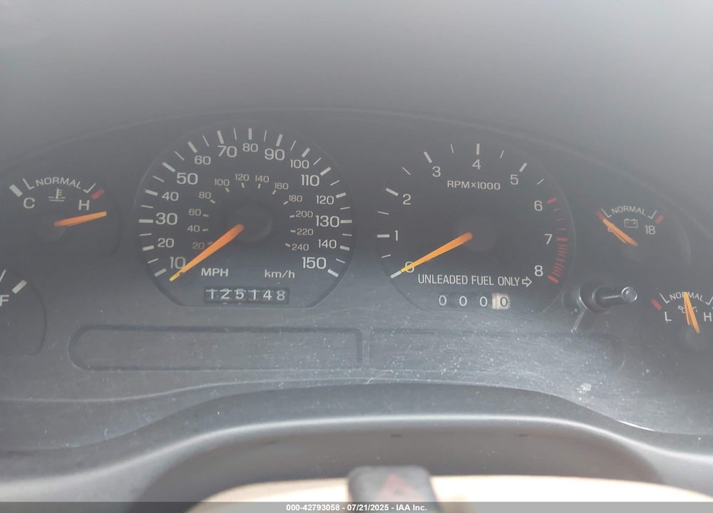 1996 FORD MUSTANG GT VIN: 1FALP45X2TF143495