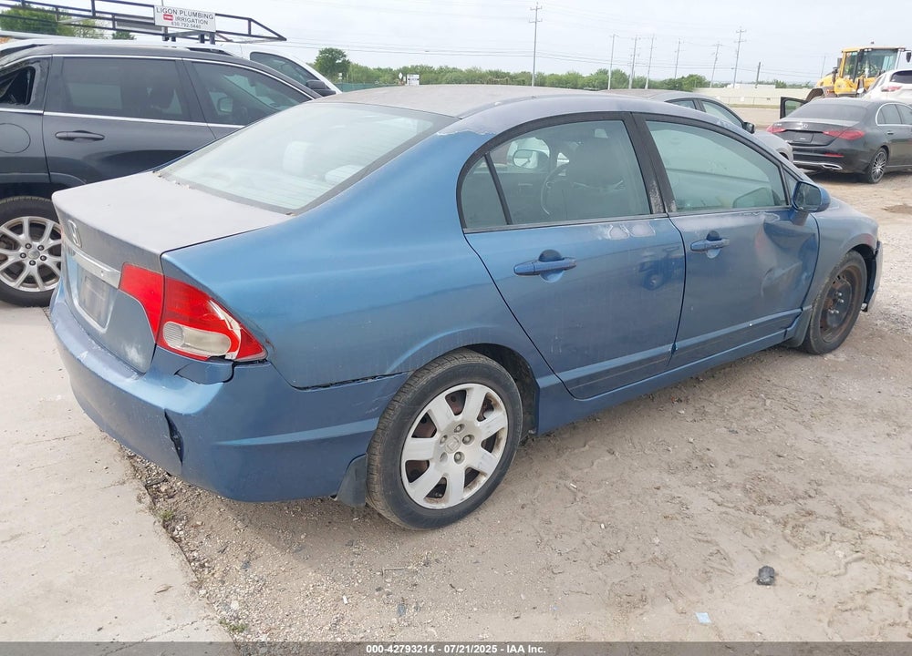 2009 HONDA CIVIC VIN: 2HGFA165X9H515842