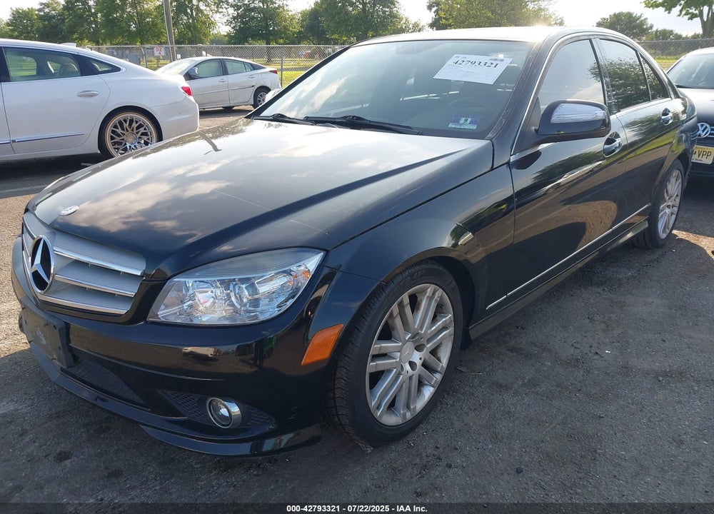 2009 MERCEDES-BENZ C CLASS VIN: WDDGF81X49R068792