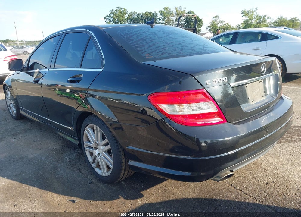 2009 MERCEDES-BENZ C CLASS VIN: WDDGF81X49R068792