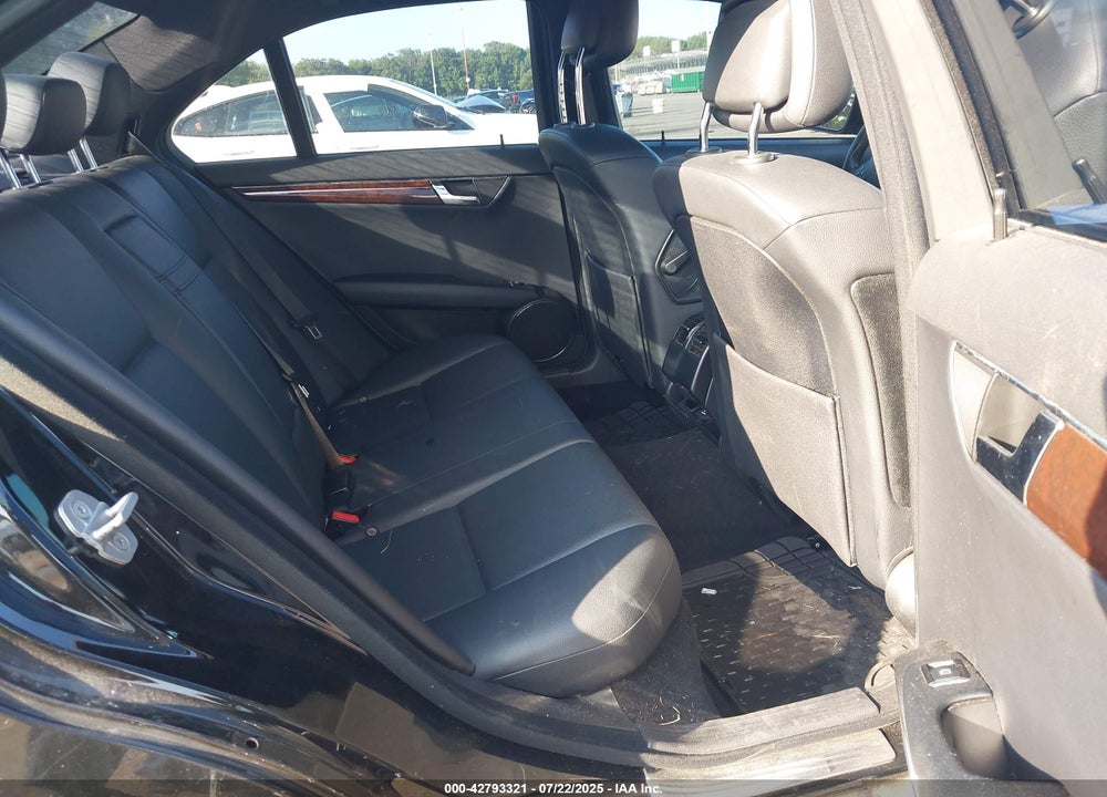 2009 MERCEDES-BENZ C CLASS VIN: WDDGF81X49R068792