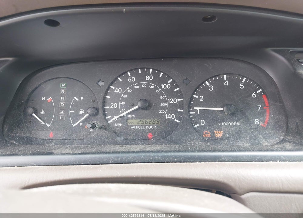 2001 TOYOTA CAMRY LE V6 VIN: JT2BF22KX10325072