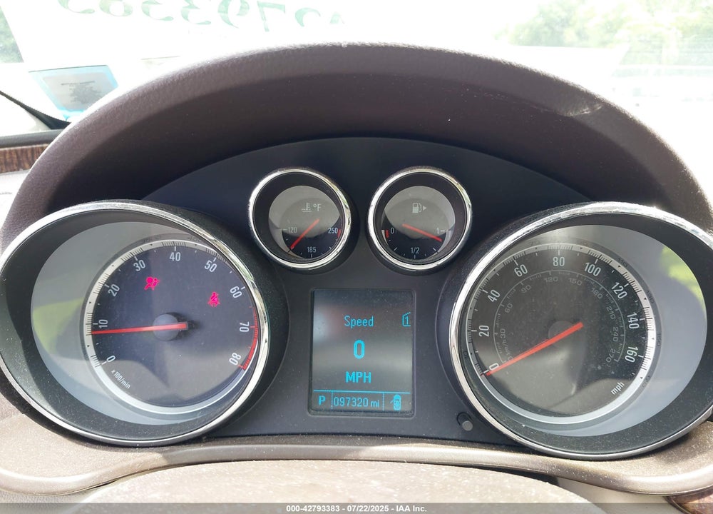 2012 BUICK REGAL VIN: 2G4GS5EK7C9117970