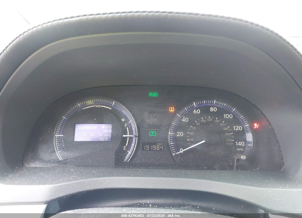 2010 LEXUS HS250H VIN: JTHBB1BA3A2033318