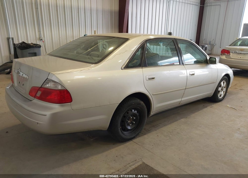 2003 TOYOTA AVALON XL VIN: 4T1BF28B63U289791