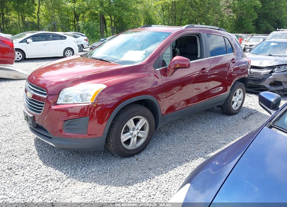 2016 CHEVROLET TRAX VIN: 3GNCJPSB1GL120637