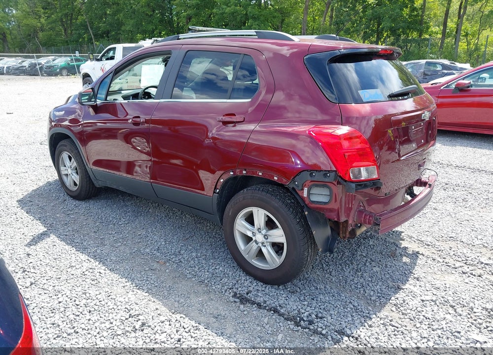 2016 CHEVROLET TRAX VIN: 3GNCJPSB1GL120637