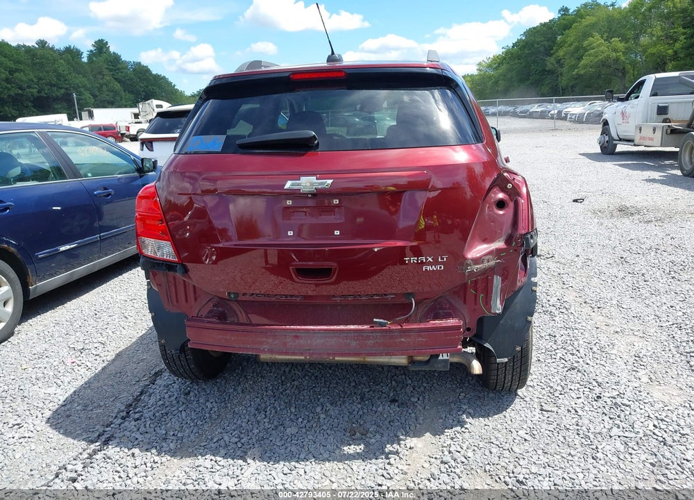 2016 CHEVROLET TRAX VIN: 3GNCJPSB1GL120637