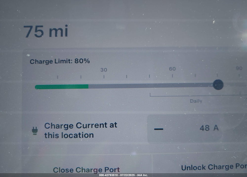 2020 TESLA MODEL X VIN: 5YJXCAE22LF294500