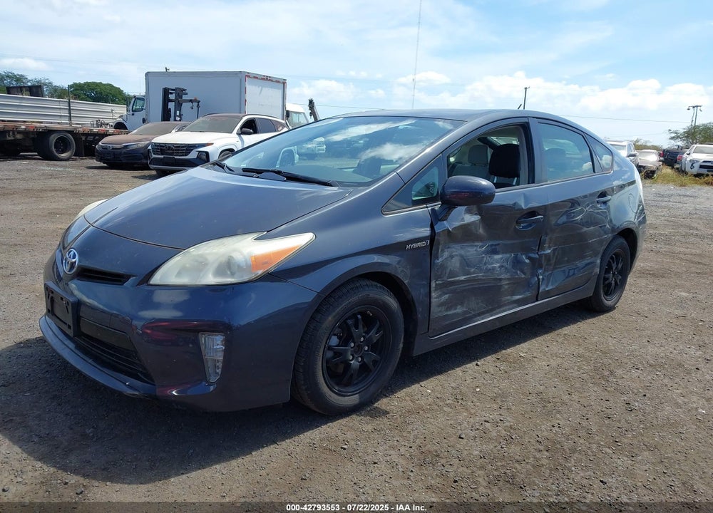2012 TOYOTA PRIUS FIVE/FOUR/ONE/THREE/TWO VIN: JTDKN3DU7C1480481