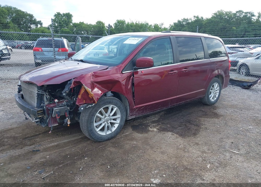 2018 DODGE GRAND CARAVAN SXT VIN: 2C4RDGCG1JR183882