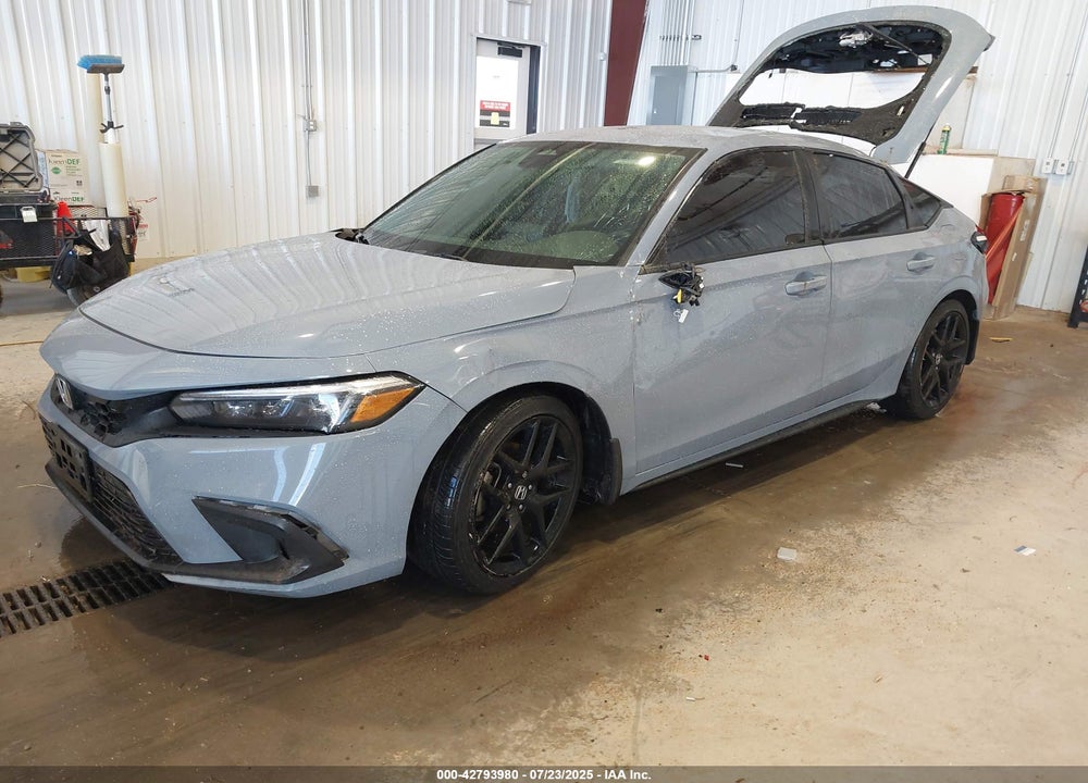 2022 HONDA CIVIC VIN: 19XFL2H88NE018901