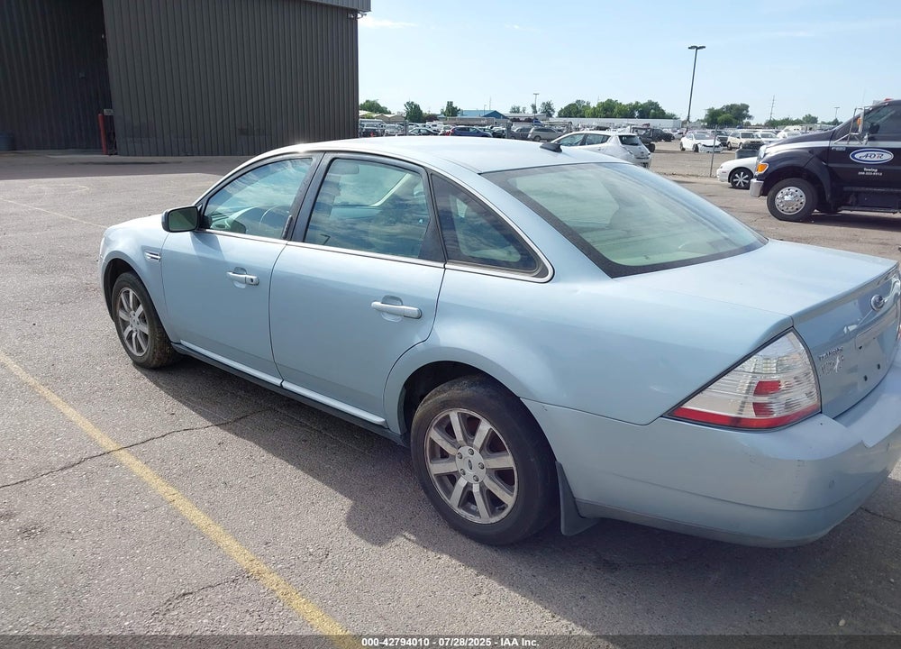 2008 FORD TAURUS VIN: 1FAHP27W58G136606