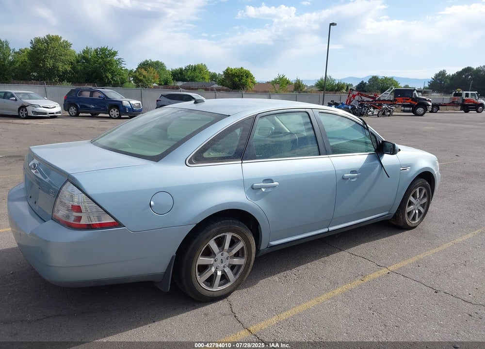 2008 FORD TAURUS VIN: 1FAHP27W58G136606