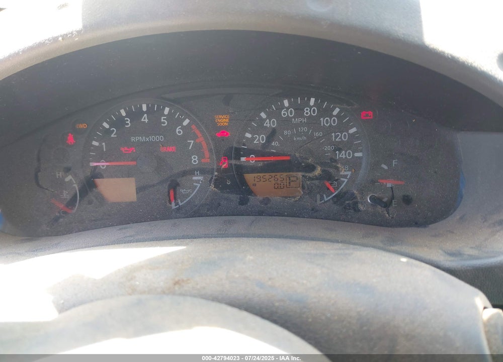 2005 NISSAN FRONTIER SE VIN: 1N6AD07W05C461141