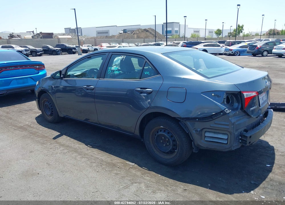 2015 TOYOTA COROLLA VIN: 5YFBURHE0FP288716