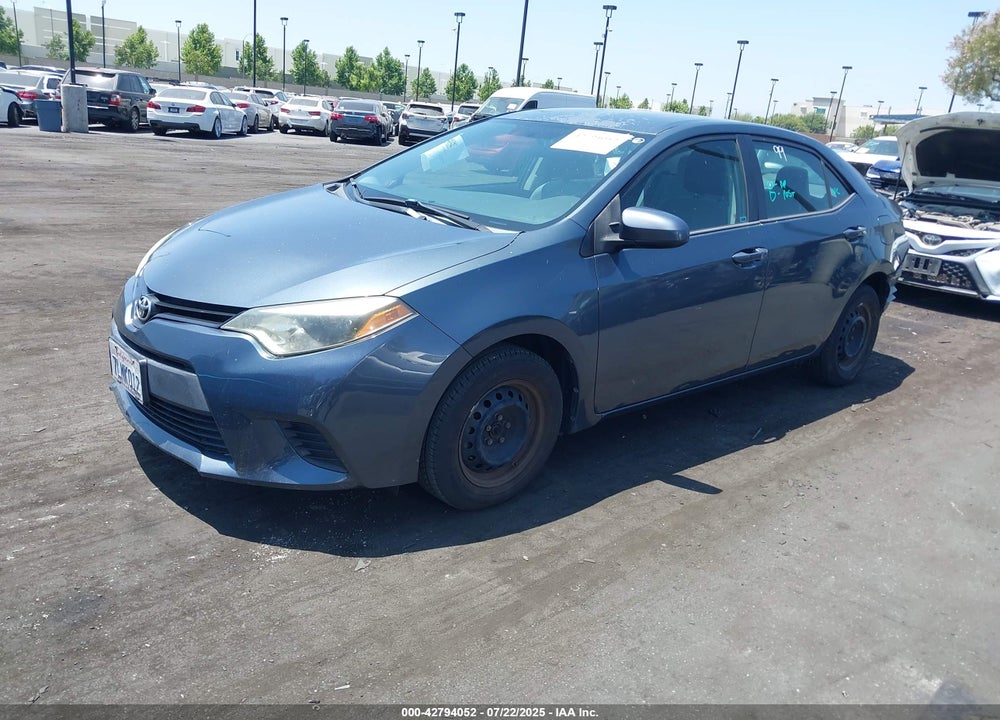 2015 TOYOTA COROLLA VIN: 5YFBURHE0FP288716