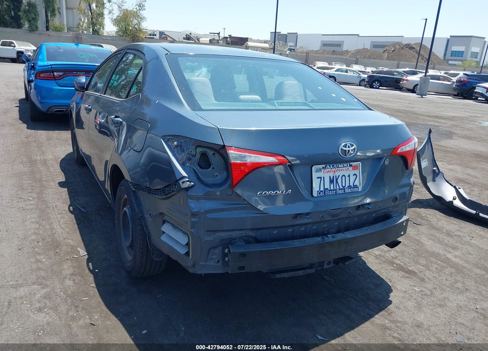 2015 TOYOTA COROLLA VIN: 5YFBURHE0FP288716