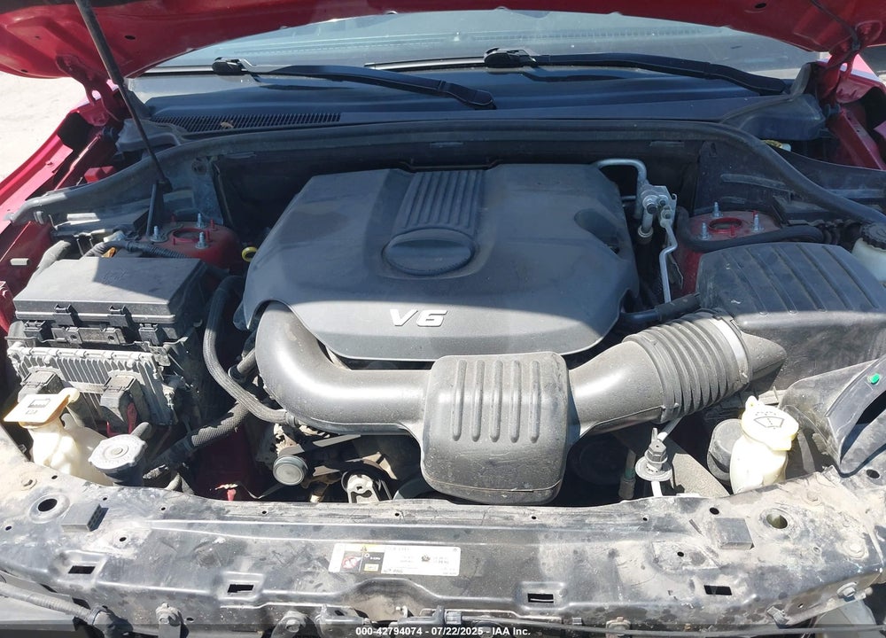 2014 DODGE DURANGO VIN: 1C4RDJAG4EC500021