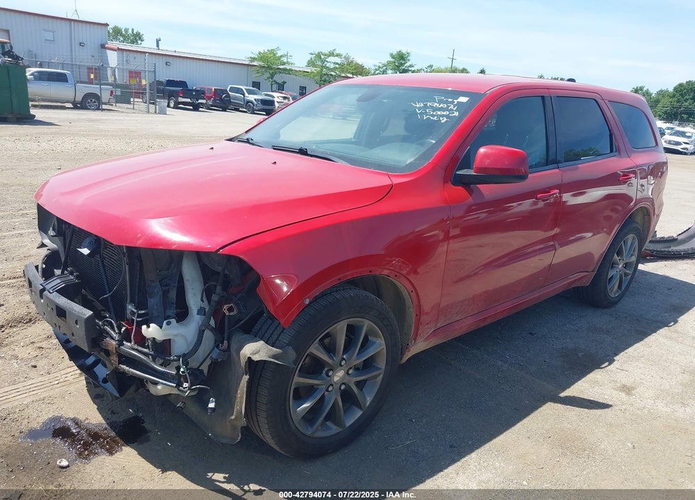 2014 DODGE DURANGO VIN: 1C4RDJAG4EC500021