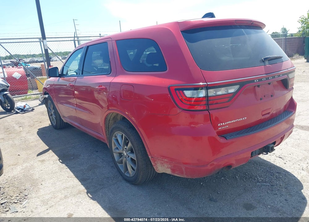 2014 DODGE DURANGO VIN: 1C4RDJAG4EC500021