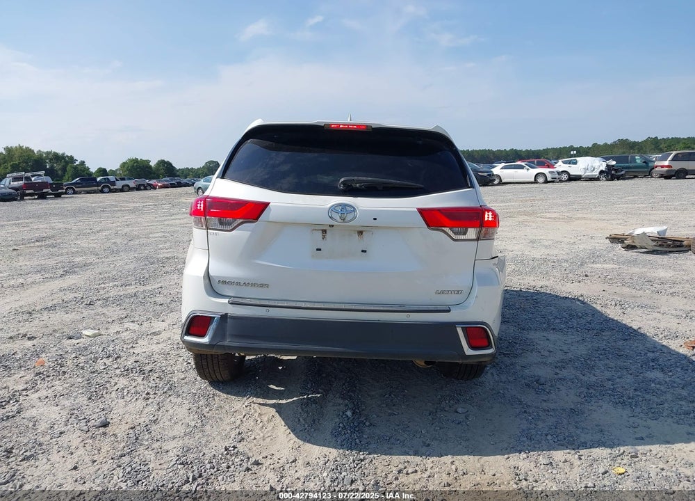 2019 TOYOTA HIGHLANDER VIN: 5TDYZRFH3KS312775